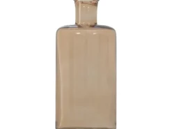 Glas Vase Braun 22,25 cm x Ø 10,25 cm
