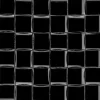Glasmosaikmatte 3D Black Glossy 30 cm x 30 cm