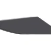 Glasregal Bransley 0,6 cm x 25 cm x 25 cm Schwarz