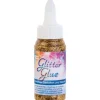 Glitterglue Flasche 60 ml Dosierverschluss Hellgold