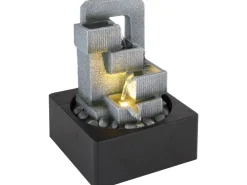 Globo LED-Brunnen Fontana 1-flammig Anthrazit 180 x 180 x 240 mm