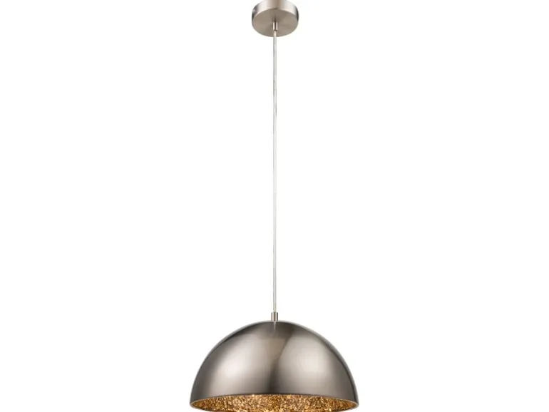 Globo Pendelleuchte Okko Nickel matt