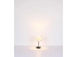 Globo Tischlampe Gabriele 1-flammig Schwarz matt 150 x 350 mm