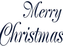 Glorex Reliefeinlage 1 Stk. Merry Christmas