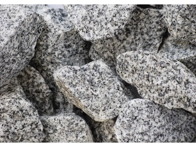 Granitbruch Salz-Pfeffer 80 - 200 mm 1000 kg Big-Bag