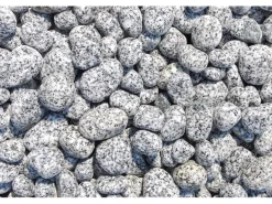 Granitzierkiesel Salz-Pfeffer 25 - 50 mm 1000 kg Big-Bag