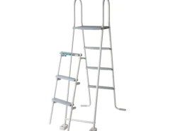 Gre Stahlwand-Pool Kea Ø 300 cm x 120 cm Rund Graphit
