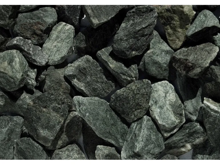 Grünschiefersplitt Glitzer-Grün 25 - 50 mm 1000 kg Big-Bag