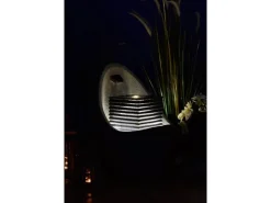 Großer Design-Gartenbrunnen in Ei-Form 49,5 cm x 49,5 cm x 66,5 cm