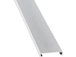 Guttagliss Alu-Zierklemmdeckel für Hohlkammerplatten 16 mm 2,5 m Silber