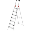 Hailo Alu-Haushaltsleiter XXL L80 Comfortline 7-stufig