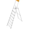 Hailo L58 Alu-Sicherheits-Stehleiter 8-stufig