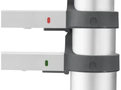 Hailo Sicherheits-Teleskopleiter FlexLine 320 Aluminium 11-stufig bis 150 kg