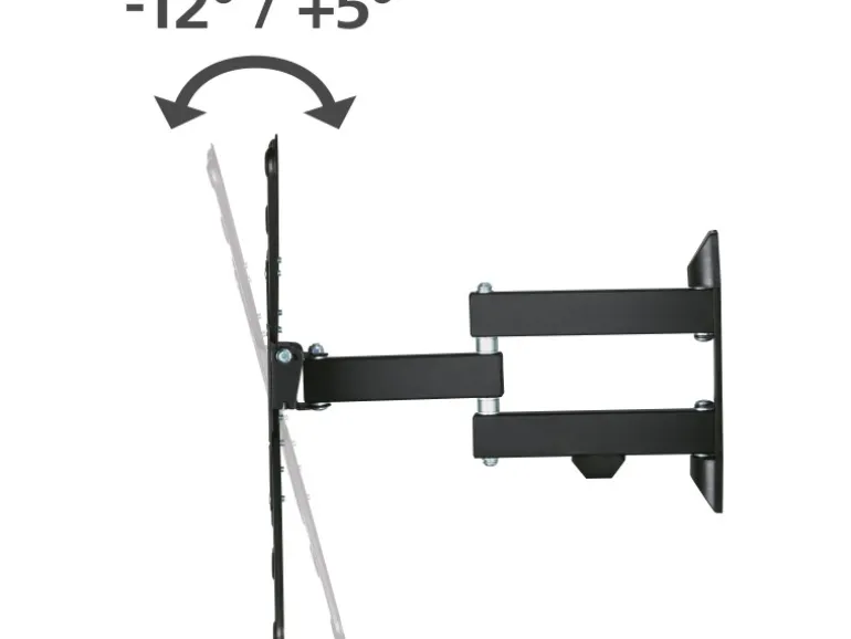 Hama TV-Wandhalterung Fullmotion 1 Stern 165cm (65") 2 Arme Schwarz