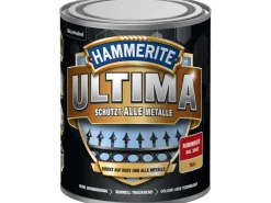 Hammerite Ultima Premium Metall-Schutzlack matt Rubinrot 750 ml