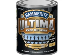 Hammerite Ultima Premium Metall-Schutzlack matt Tiefschwarz 750 ml