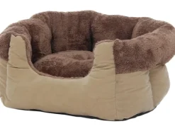 Heim Hunde- und Katzenbett Safari 60 cm x 50 cm x 21 cm Größe M
