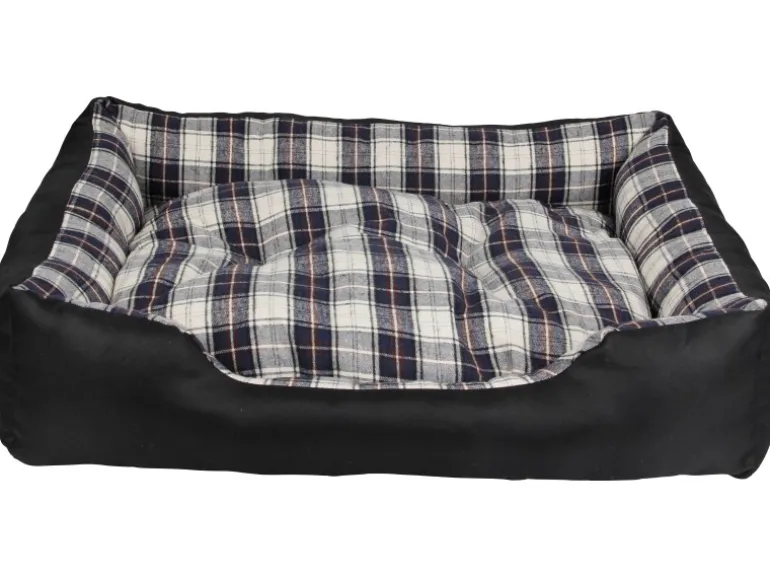 Heim Hunde-und Katzenbett mit herausnehmbarem Kissen 61 cm x 48 cm x 18 cm