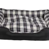 Heim Hunde-und Katzenbett mit herausnehmbarem Kissen 90 cm x 70 cm x 20 cm