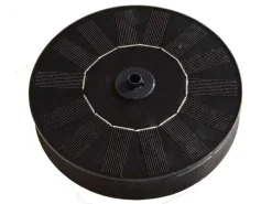 Heissner Solar-Teichpumpen-Set Schwimmende Solar-Insel