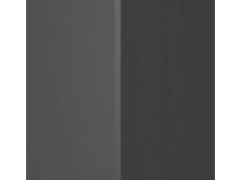 Held Möbel Küchenzeile Mailand 370 cm Grau Hochglanz-Grau Matt mit E-Geräten