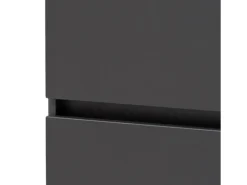 Held Möbel Unterschrank Salerno 40 cm matt Grau-Graphitgrau