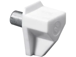 Hettich Bodenträger Safety 5 mm Weiß 20 Stück
