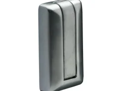 Hettich Klapp-Mantelhaken 33 x 70 x 61 mm Zinkdruckguss Aluminium-Optik 1 Stück
