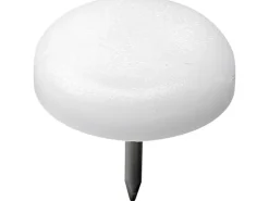 Hettich Kunststoffgleiter mit Stift Ø 22 mm x 20 mm Weiß 8 Stück