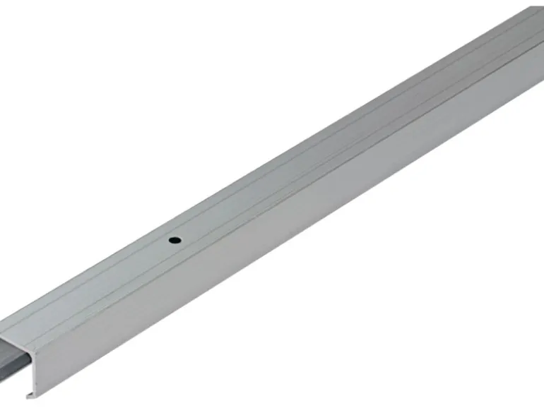 Hettich Laufprofil TopLine 8plus für eine Tür 80 kg Aluminium Silber eloxiert