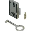 Hettich Nutbart-Aufschraubschloss 60 mm x 58 mm x 8,7 mm Stahl vernickelt