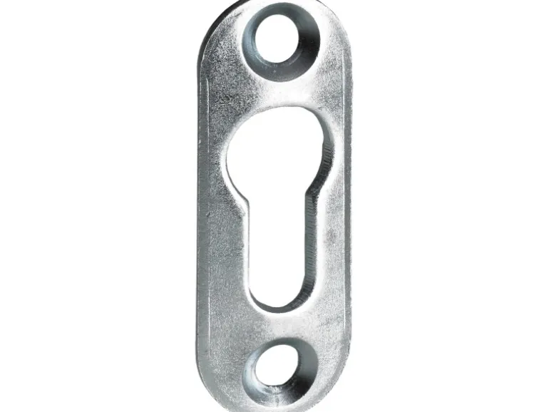 Hettich Schrankaufhänger 42 x 15 mm Stahl Verzinkt für Linsenkopfschr. 4 Stück