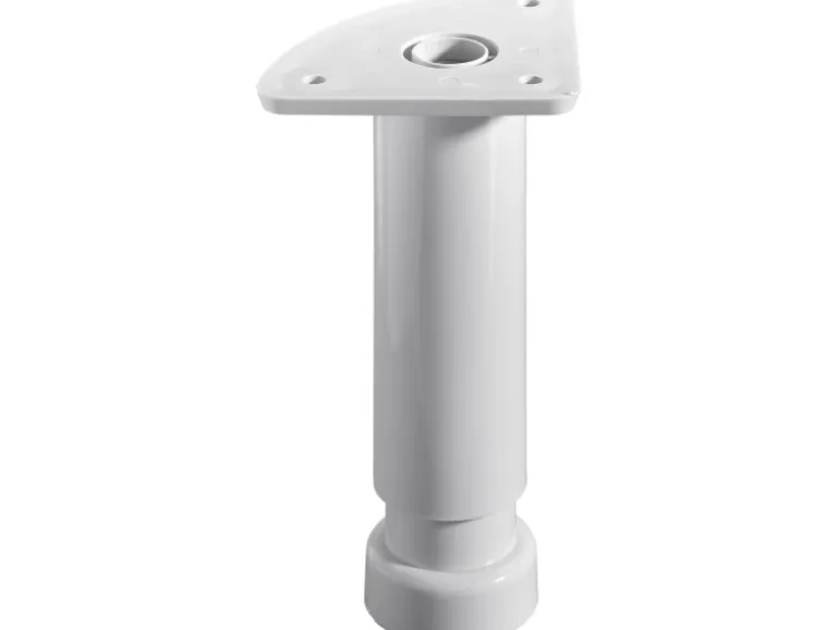 Hettich Sockelverstellfuß 130 - 180 mm x Ø 32 mm Kunststoff Weiß 1 Stück