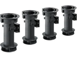 Hettich Sockel-Verstellfuß-Set Ø 25 mm x 150 mm inkl. Klips