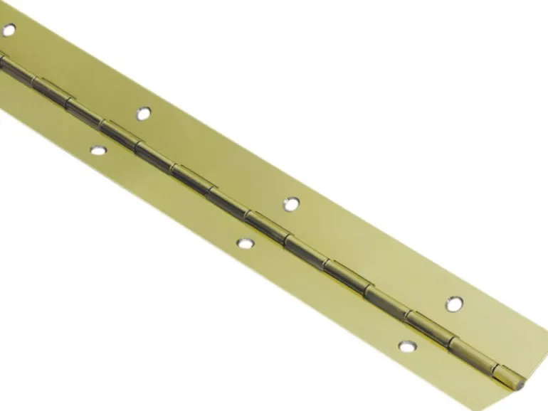 Hettich Stangenscharnier 600 mm x 32 mm Stahl vermessingt