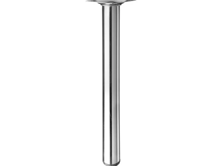Hettich Tischbein Ø 30 mm x 300 mm Edelstahl-Optik