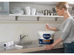 Histor Clean Wandfarbe Weiß seidenmatt 10 l