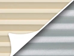Hitzeschutz Plissee Toledo 60 cm x 130 cm Beige