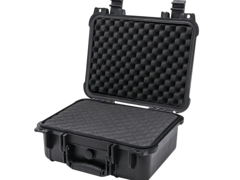 HMF ODK100 Outdoor-Fotokoffer Transportkoffer Rasterschaumstoff 34 x 29 x 15 cm
