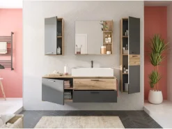 Hängeschrank Mason Grau 37 cm eintürig