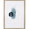 Holz-Bilderrahmen Silber/Gold 21 cm x 29,7 cm