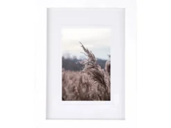 Holz-Bilderrahmen Weiß 13 cm x 18 cm