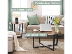 holz4home Beistelltisch Lorie Rund