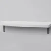 Holz-Wandregal Oldham 80 cm x 20 cm Eiche massiv