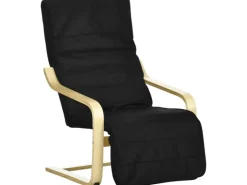 HOMCOM Relaxstuhl mit Verstellbarem Fußteil 66,5 x 94 x 100 cm