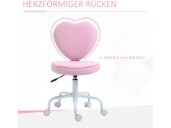 HOMCOM Stuhl Sitzhöhenverstellung