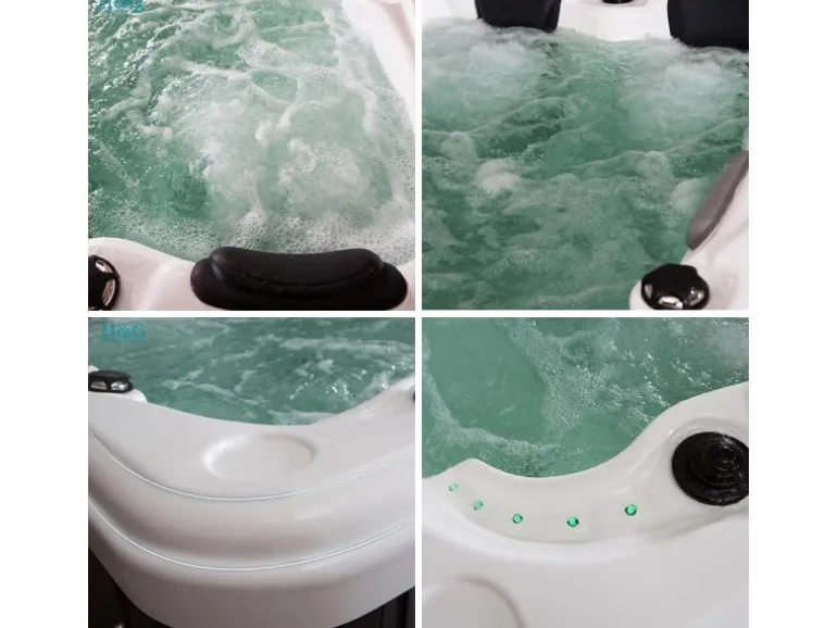 Home Deluxe Outdoor Whirlpool Beach Plus für 2 Personen 210 x 155 x 83 cm