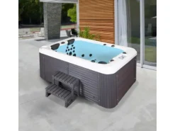 Home Deluxe Outdoor Whirlpool Beach Plus für 2 Personen 210 x 155 x 83 cm