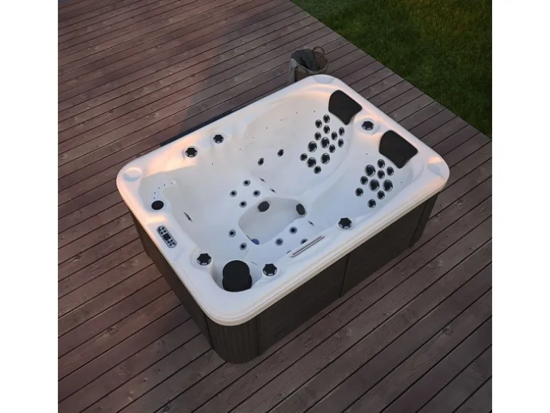 Home Deluxe Outdoor Whirlpool Beach Plus für 2 Personen 210 x 155 x 83 cm