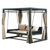 Home Deluxe Pavillon Provence 236 cm x 180 cm x 210 cm mit Gartenliege